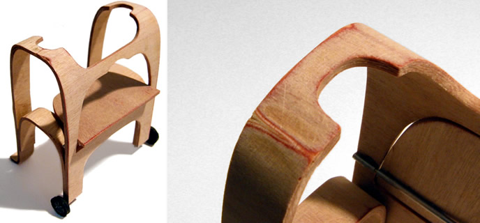 Bent Plywood Walker