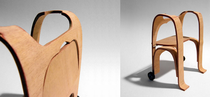 Bent Plywood Walker